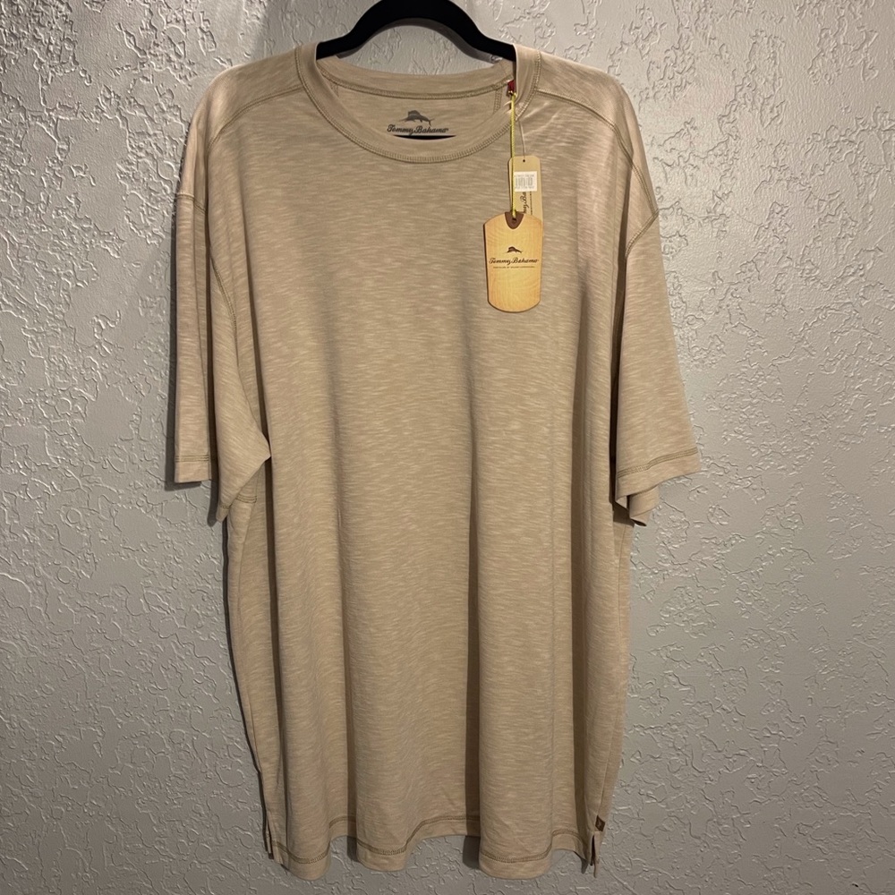 Tommy Bahama Men’s XXL ‘Paradise Blend Tee’ in Sandalwood
